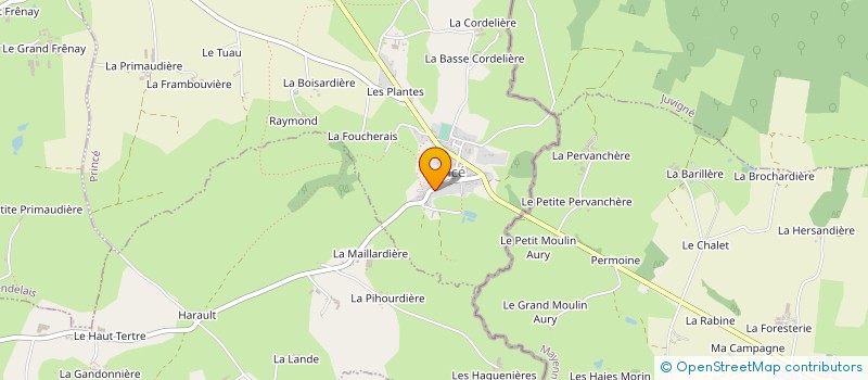 localisation de l'entreprise CTRE COM ACTION SOCIALE DE COMBOURTILLE à COMBOURTILLE