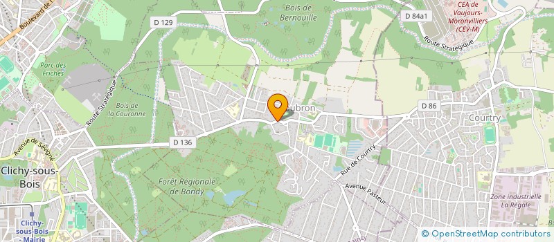 localisation de l'entreprise CTRE COM ACTION SOCIALE DE COUBRON à COUBRON