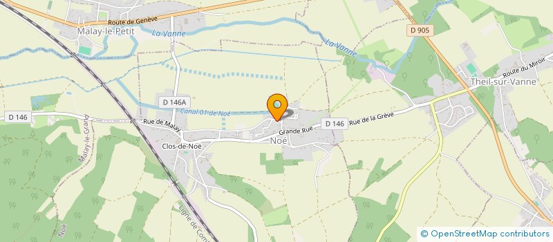 localisation de l'entreprise CTRE COM ACTION SOCIALE DE COULOURS  COULOURS