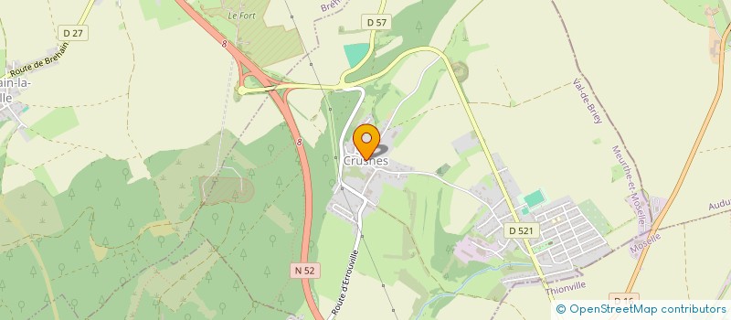 localisation de l'entreprise CTRE COM ACTION SOCIALE DE CRUSNES  CRUSNES