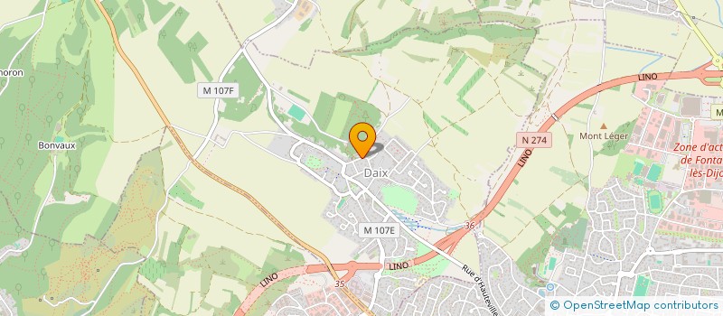 localisation de l'entreprise CTRE COM ACTION SOCIALE DE DAIX à DAIX