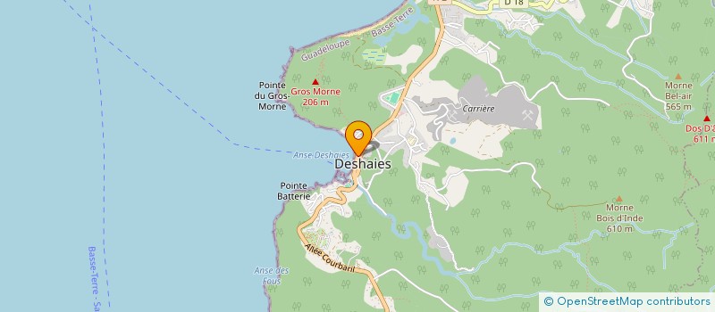 localisation de l'entreprise CTRE COM ACTION SOCIALE DE DESHAIES à DESHAIES