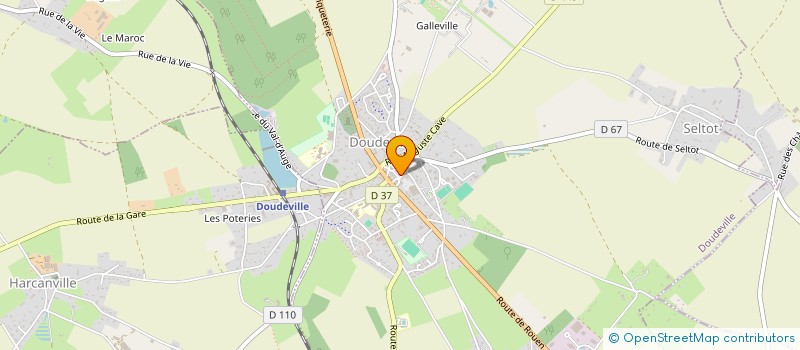 localisation de l'entreprise CTRE COM ACTION SOCIALE DE DOUDEVILLE à DOUDEVILLE