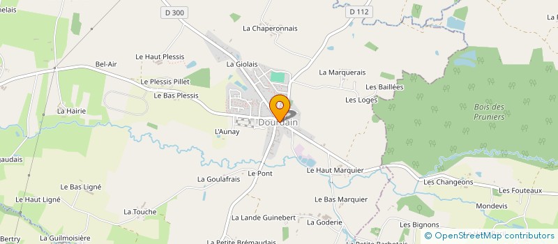 localisation de l'entreprise CTRE COM ACTION SOCIALE DE DOURDAIN à DOURDAIN