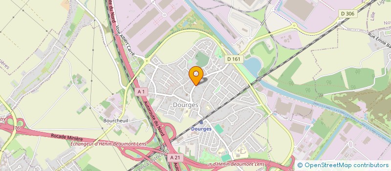 localisation de l'entreprise CTRE COM ACTION SOCIALE DE DOURGES à DOURGES
