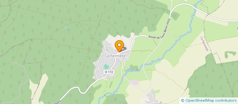 localisation de l'entreprise CTRE COM ACTION SOCIALE DE DRUY PARIGNY  DRUY-PARIGNY