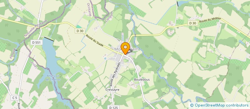 localisation de l'entreprise CTRE COM ACTION SOCIALE DE ESTANG à ESTANG