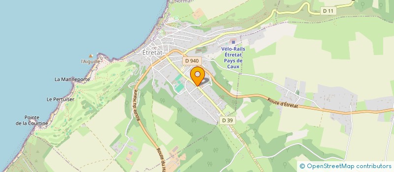 localisation de l'entreprise CTRE COM ACTION SOCIALE DE ETRETAT à ETRETAT