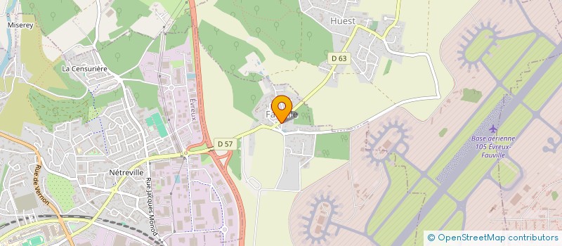 localisation de l'entreprise CTRE COM ACTION SOCIALE DE FAUVILLE  FAUVILLE