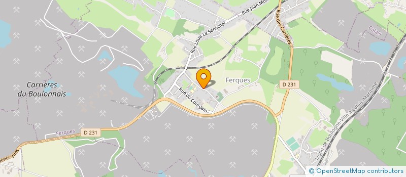 localisation de l'entreprise CTRE COM ACTION SOCIALE DE FERQUES à FERQUES
