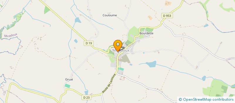 localisation de l'entreprise CTRE COM ACTION SOCIALE DE FLAMARENS à FLAMARENS