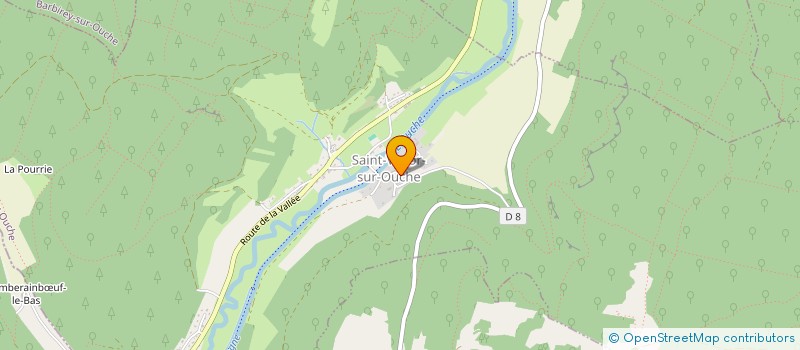 localisation de l'entreprise CTRE COM ACTION SOCIALE DE FLEUREY SUR O à FLEUREY-SUR-OUCHE