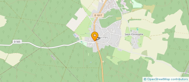 localisation de l'entreprise CTRE COM ACTION SOCIALE DE FLEURINES  FLEURINES