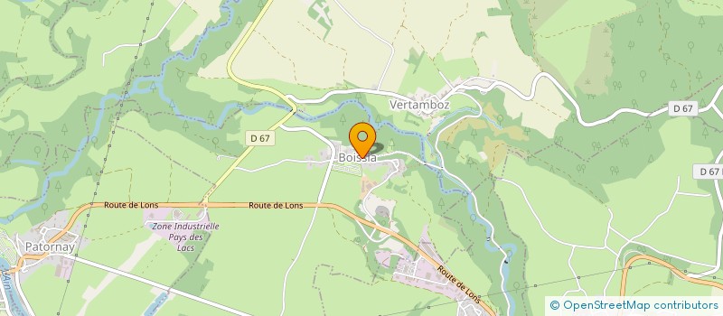 localisation de l'entreprise CTRE COM ACTION SOCIALE DE FONTENU  FONTENU