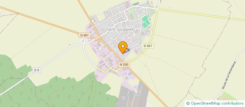 localisation de l'entreprise CTRE COM ACTION SOCIALE DE FORFRY  FORFRY