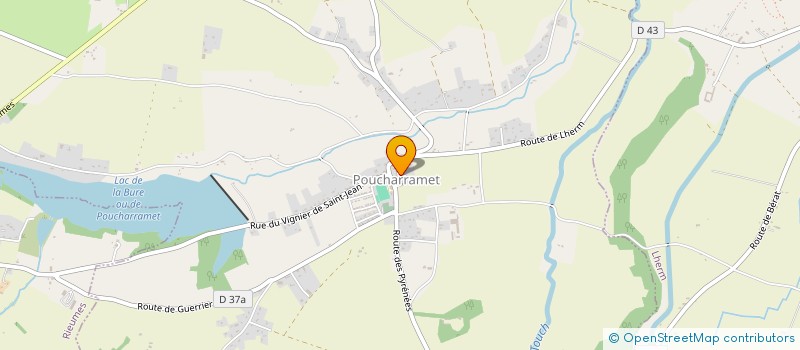 localisation de l'entreprise CTRE COM ACTION SOCIALE DE FORGUES  FORGUES