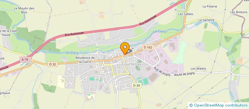 localisation de l'entreprise CTRE COM ACTION SOCIALE DE FOUCHEROLLES  FOUCHEROLLES