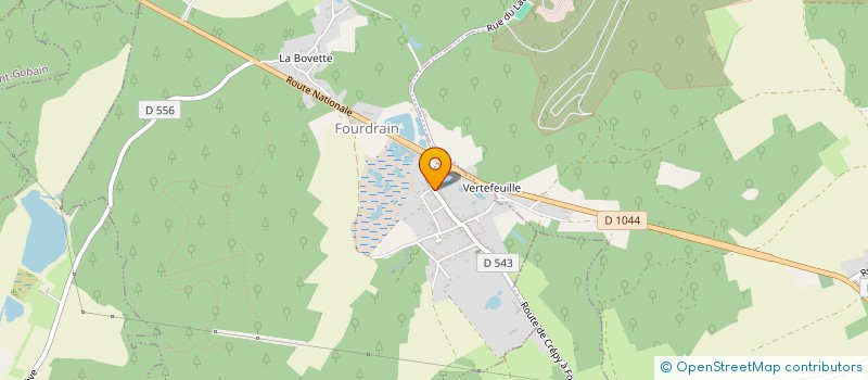 localisation de l'entreprise CTRE COM ACTION SOCIALE DE FOURDRAIN à FOURDRAIN