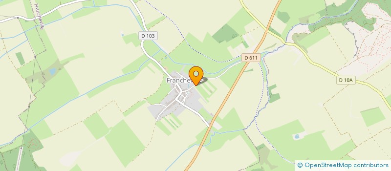 localisation de l'entreprise CTRE COM ACTION SOCIALE DE FRANCHEVILLE à FRANCHEVILLE