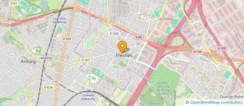 localisation de l'entreprise CTRE COM ACTION SOCIALE DE FRESNES à FRESNES