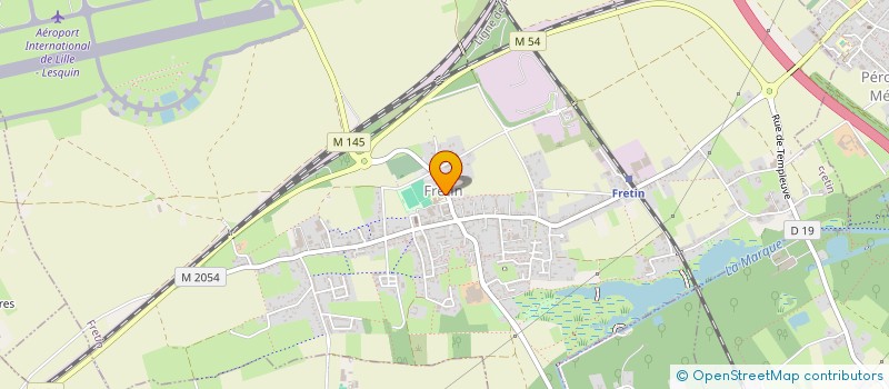 localisation de l'entreprise CTRE COM ACTION SOCIALE DE FRETIN à FRETIN