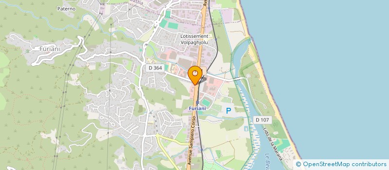 localisation de l'entreprise CTRE COM ACTION SOCIALE DE FURIANI à FURIANI