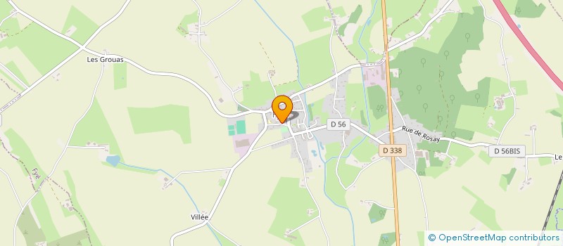 localisation de l'entreprise CTRE COM ACTION SOCIALE DE FYE  FYE