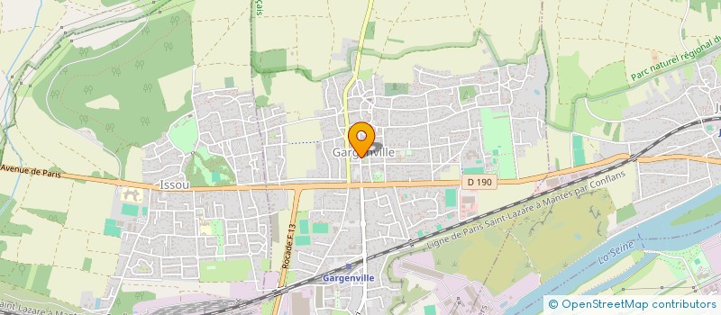 localisation de l'entreprise CTRE COM ACTION SOCIALE DE GARGENVILLE à GARGENVILLE
