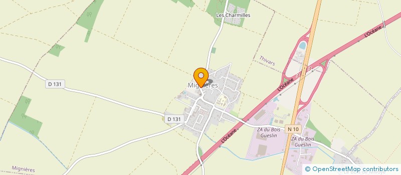 localisation de l'entreprise CTRE COM ACTION SOCIALE DE GELLAINVILLE à GELLAINVILLE
