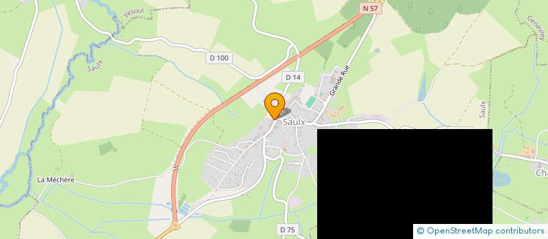 localisation de l'entreprise CTRE COM ACTION SOCIALE DE GENEVREUILLE  GENEVREUILLE