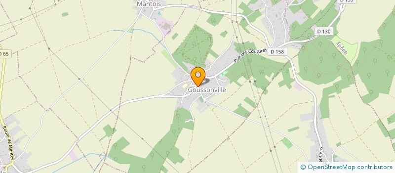 localisation de l'entreprise CTRE COM ACTION SOCIALE DE GOUSSONVILLE  GOUSSONVILLE