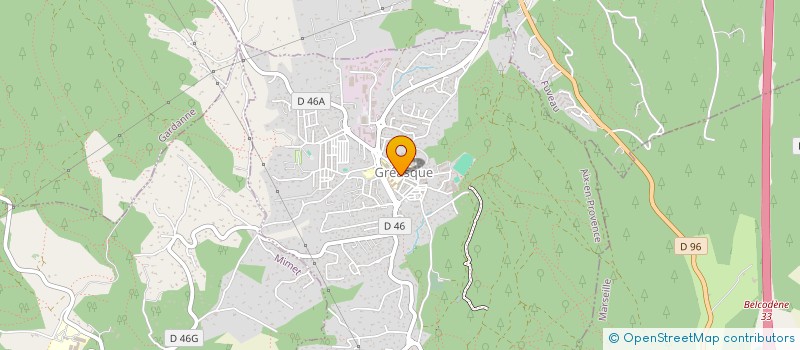 localisation de l'entreprise CTRE COM ACTION SOCIALE DE GREASQUE à GREASQUE