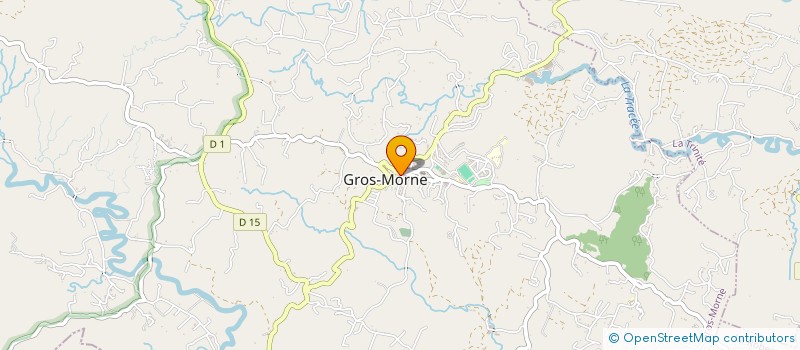localisation de l'entreprise CTRE COM ACTION SOCIALE DE GROS MORNE à GROS-MORNE