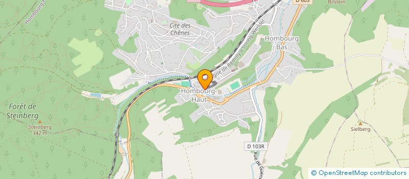 localisation de l'entreprise CTRE COM ACTION SOCIALE DE GUENVILLER  GUENVILLER