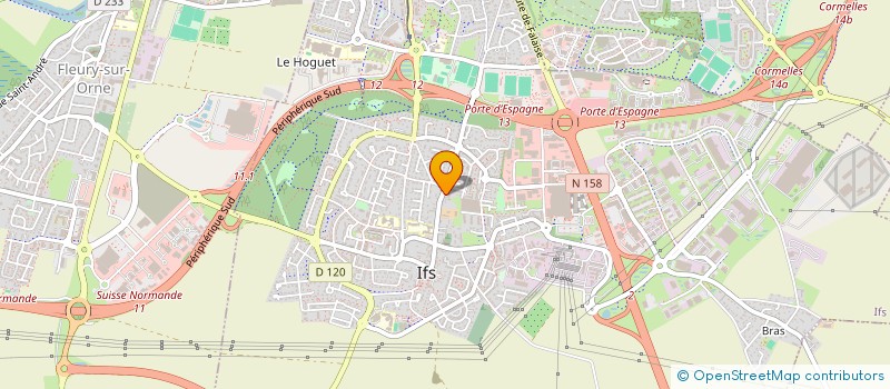 localisation de l'entreprise CTRE COM ACTION SOCIALE DE IFS à IFS