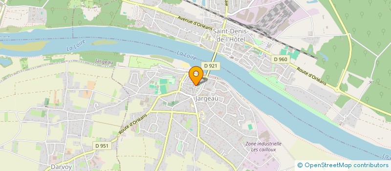 localisation de l'entreprise CTRE COM ACTION SOCIALE DE JARGEAU à JARGEAU