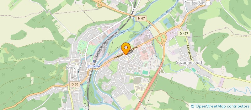 localisation de l'entreprise CTRE COM ACTION SOCIALE DE JOINVILLE à JOINVILLE