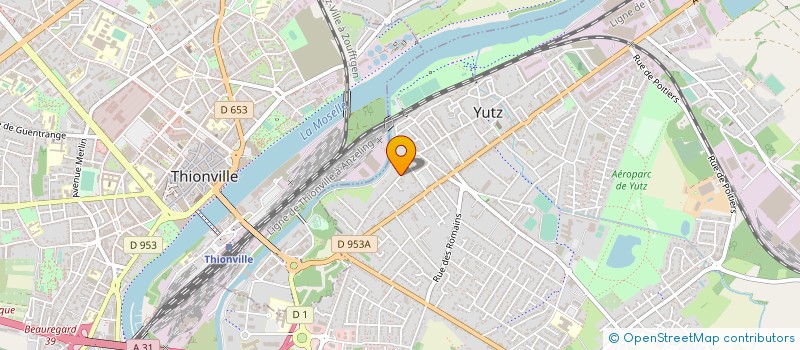 localisation de l'entreprise CTRE COM ACTION SOCIALE DE KUNTZIG à KUNTZIG