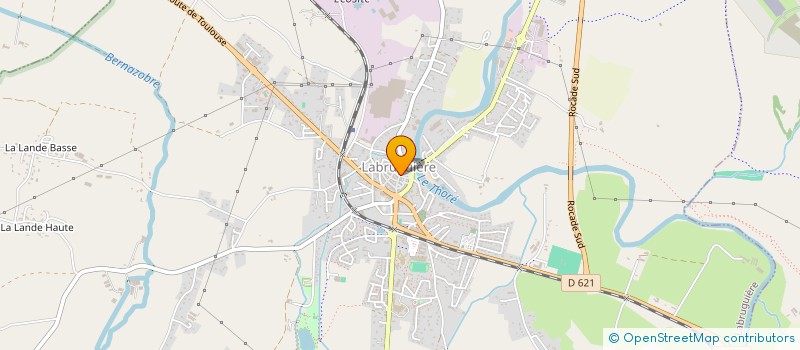 localisation de l'entreprise CTRE COM ACTION SOCIALE DE LABRUGUIERE  LABRUGUIERE