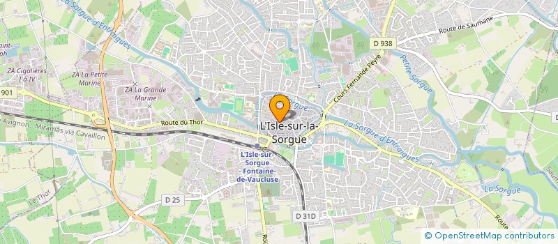 localisation de l'entreprise CTRE COM ACTION SOCIALE DE LAGNES  LAGNES