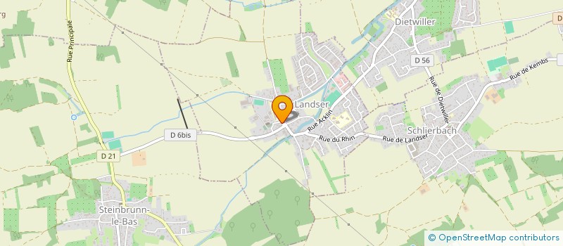 localisation de l'entreprise CTRE COM ACTION SOCIALE DE LANDSER  LANDSER