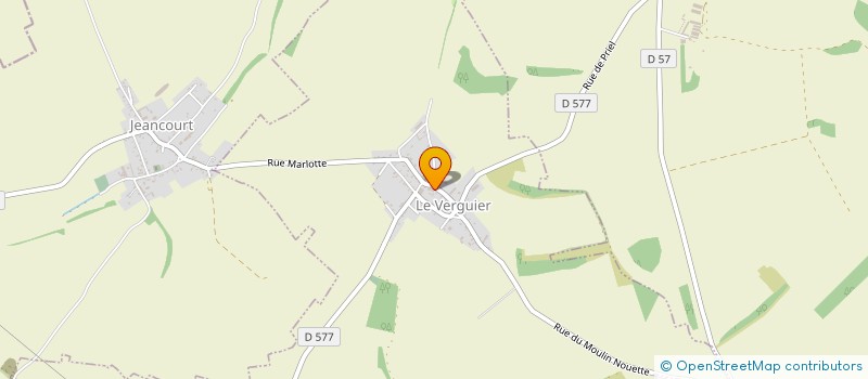 localisation de l'entreprise CTRE COM ACTION SOCIALE DE LE VERGUIER à LE VERGUIER