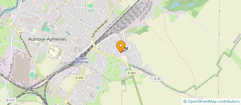 localisation de l'entreprise CTRE COM ACTION SOCIALE DE LEVAL à LEVAL