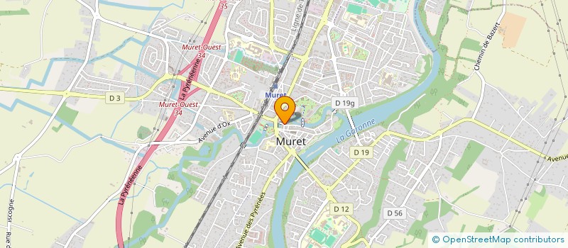 localisation de l'entreprise CTRE COM ACTION SOCIALE DE LHERM à LHERM