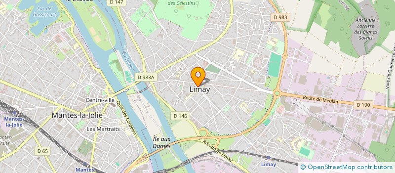 localisation de l'entreprise CTRE COM ACTION SOCIALE DE LIMAY à LIMAY