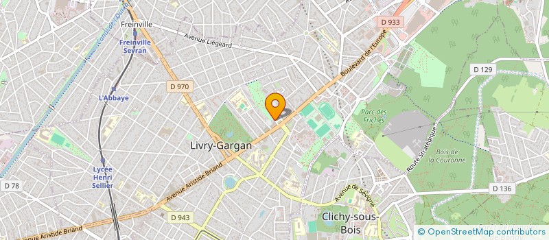 localisation de l'entreprise CTRE COM ACTION SOCIALE DE LIVRY GARGAN à LIVRY-GARGAN