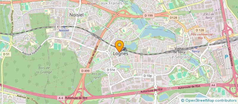 localisation de l'entreprise CTRE COM ACTION SOCIALE DE LOGNES à LOGNES