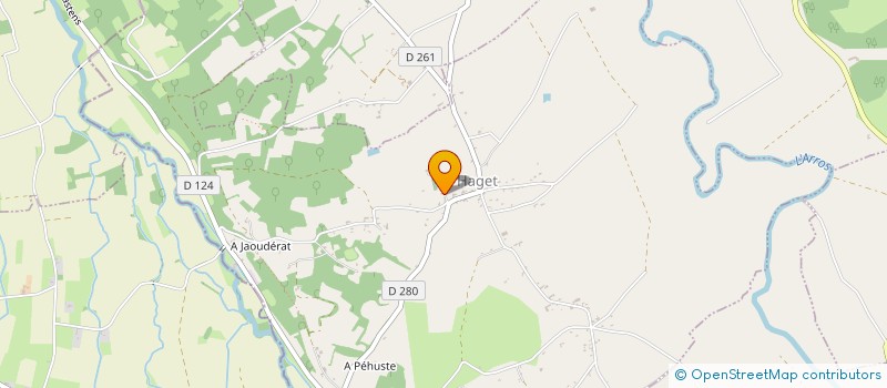 localisation de l'entreprise CTRE COM ACTION SOCIALE DE MALABAT  MALABAT