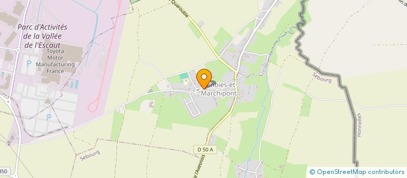 localisation de l'entreprise CTRE COM ACTION SOCIALE DE MARESCHES à MARESCHES