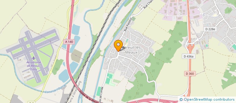 localisation de l'entreprise CTRE COM ACTION SOCIALE DE MAREUIL LES M à MAREUIL-LES-MEAUX